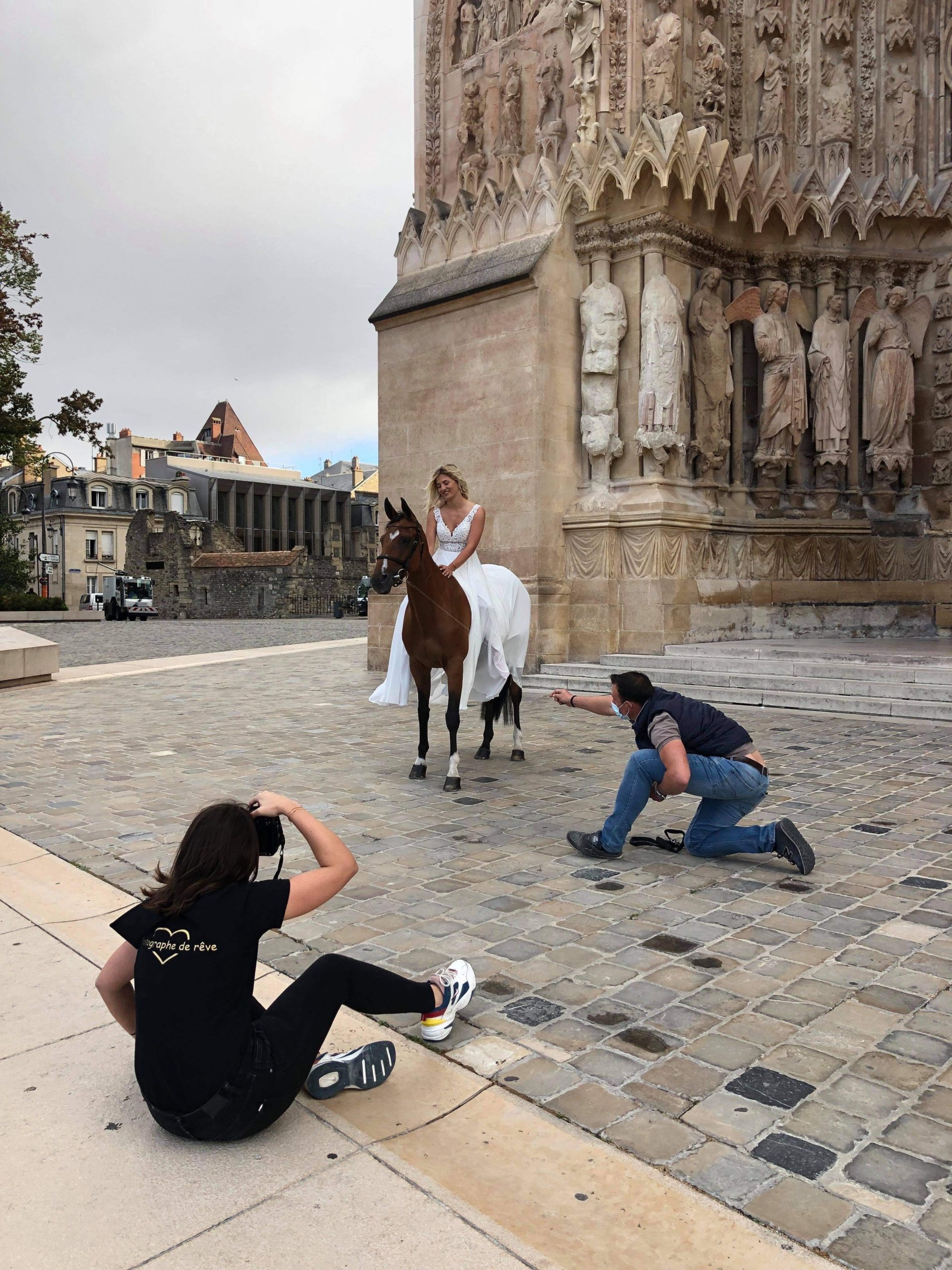 Backstages Un Cheval dans Reims